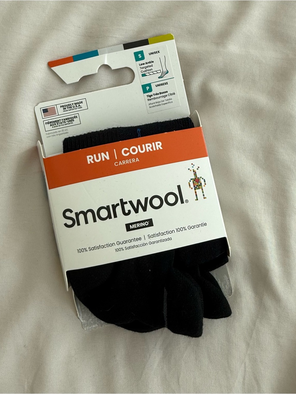 Smartwool Men's Run Low Ankle Socks - Black